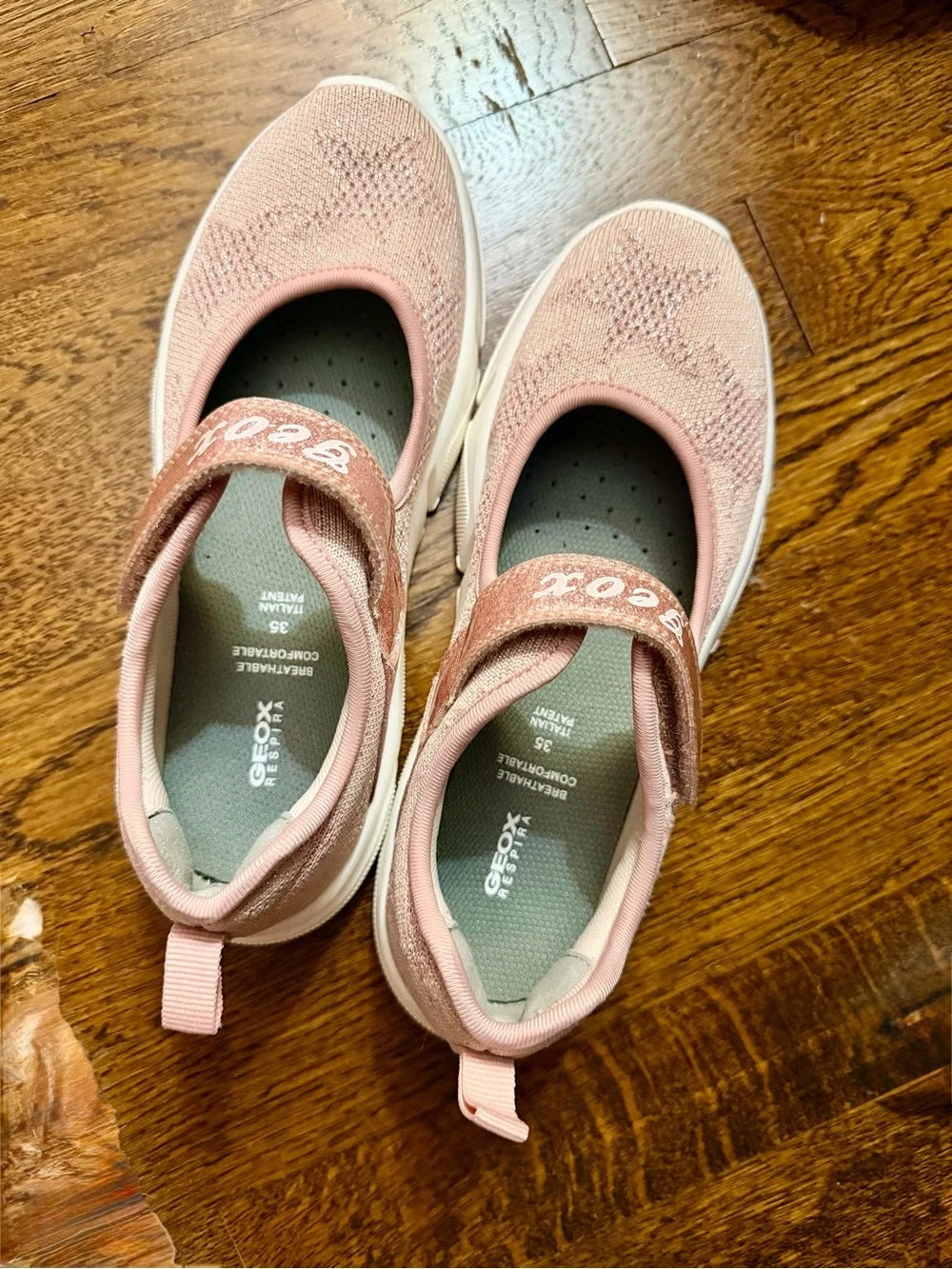 Geox Aril Ballerina Flat, Pink, Ballet Flats